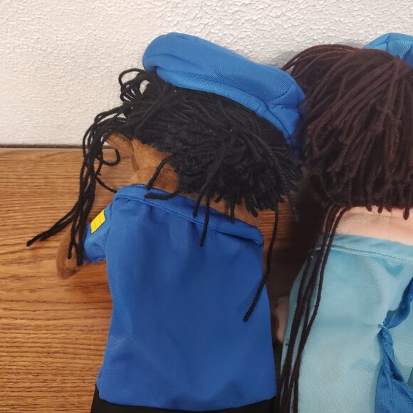 Plush Cloth Pretend Play 10" Hand Pupppets - Lot of 3 - Picture 8 of 10